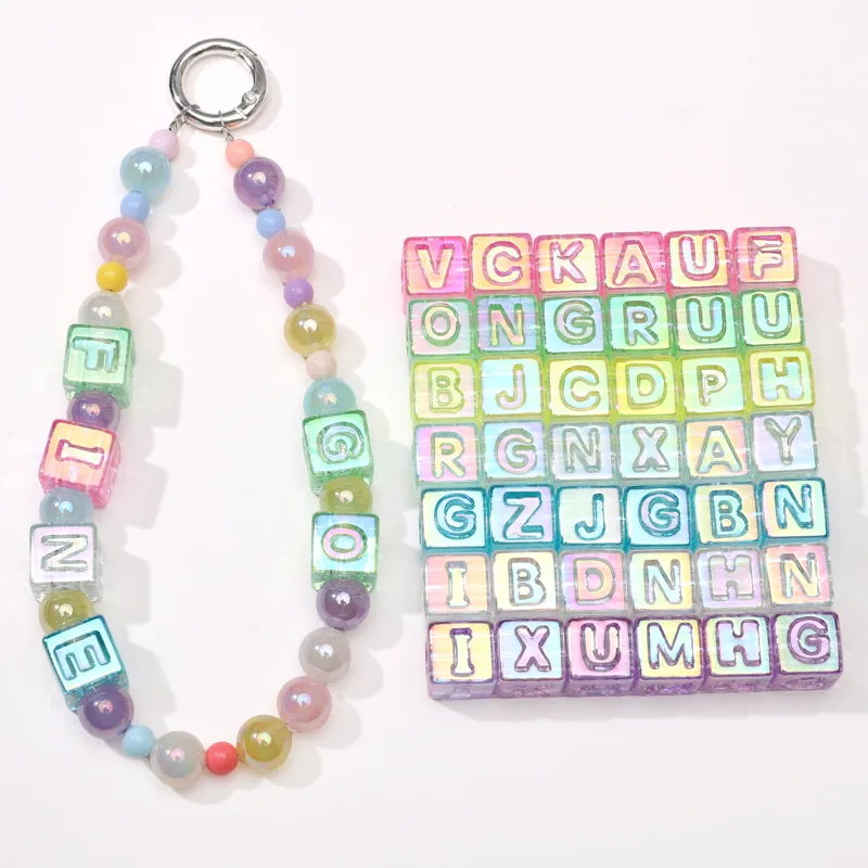 Women Accessories Bracelet - 10 pçs beading colorido claro carta