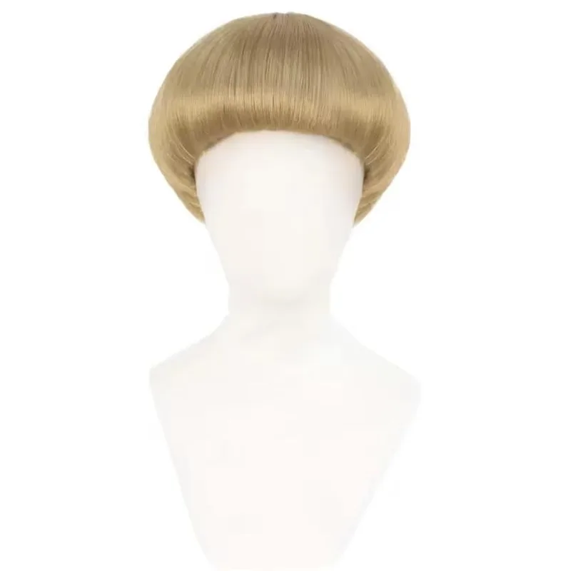 Women'S Accessories In The 60S - Peruca Bob Loira Curta com Franja,