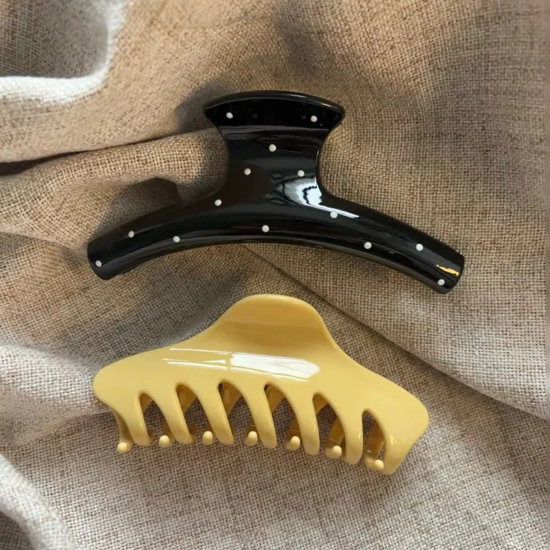 Women'S Yellow Accessories - Presilha de cabelo estilo coreano com