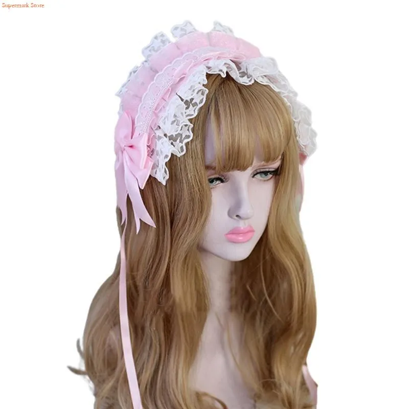 Women Accessories App - Q5we empregada cosplay acessório cabelo bandana