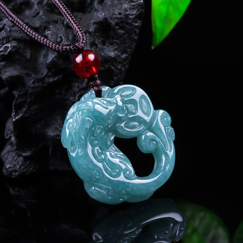 Women Accessories Gift - Pingente Pixiu de Jadeíta Birmanesa, Acessório