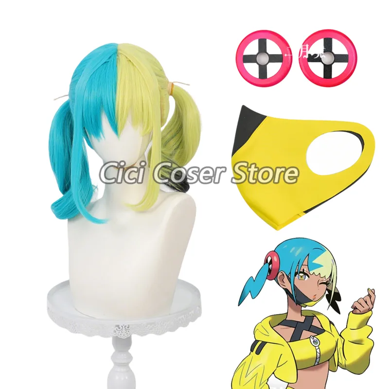 Women Knight Accessories - Peruca de cosplay anime canari, resistente