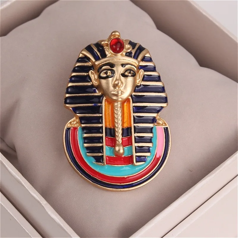 Women'S Egyptian Accessories - Broche de faraó egípcio banhado a