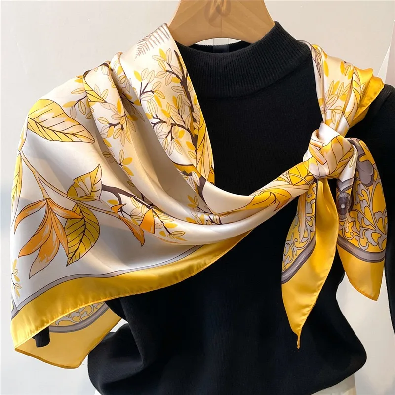Women'S Yellow Accessories - 1 pçs 70cm folha caída outono