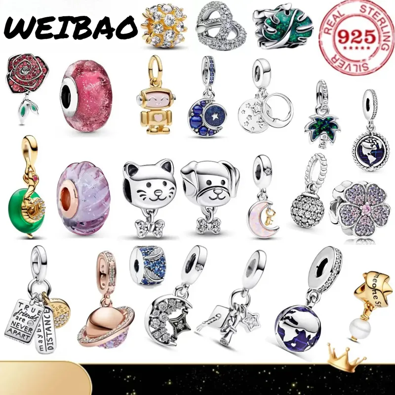 Women Accessories Bracelet - Pingente de Prata Pura 925: Exquisito