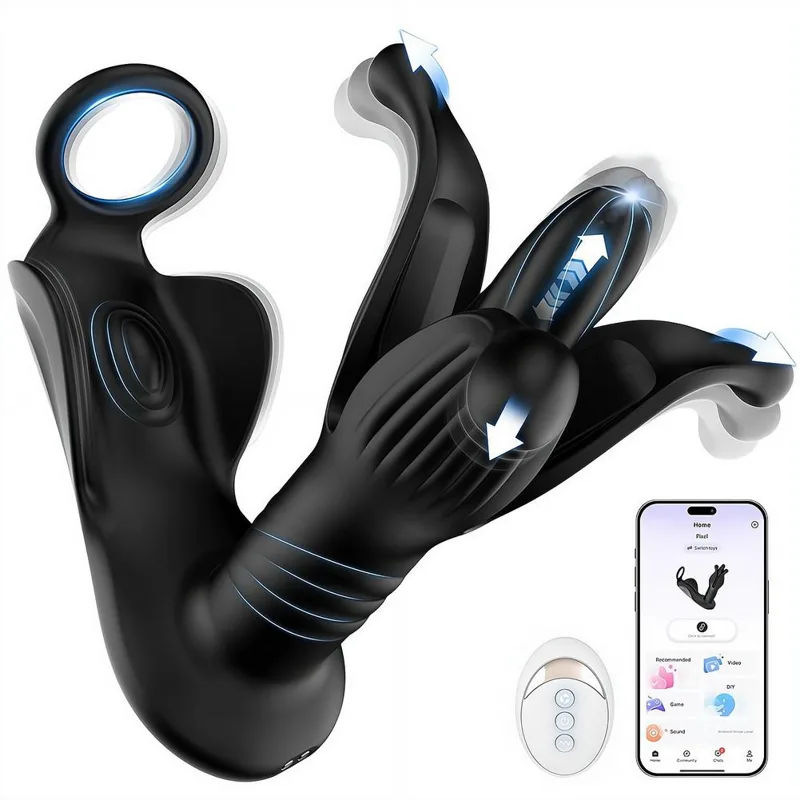 Women Accessories App - Vibrador Anal Bluetooth com Controle Remoto