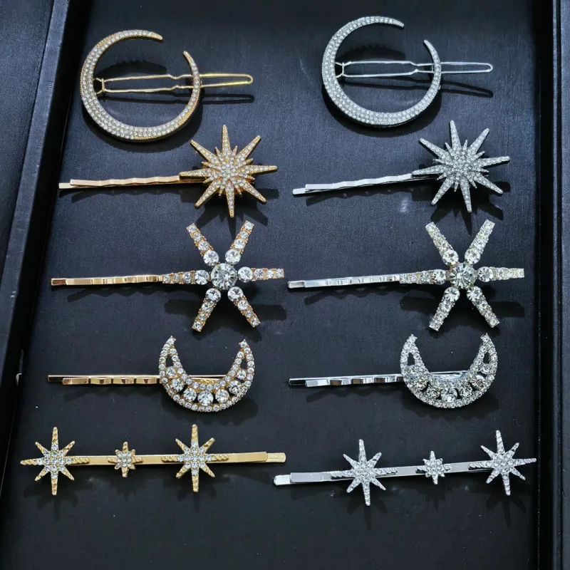 Women Knight Accessories - Conjunto de 3/4 peças de grampos