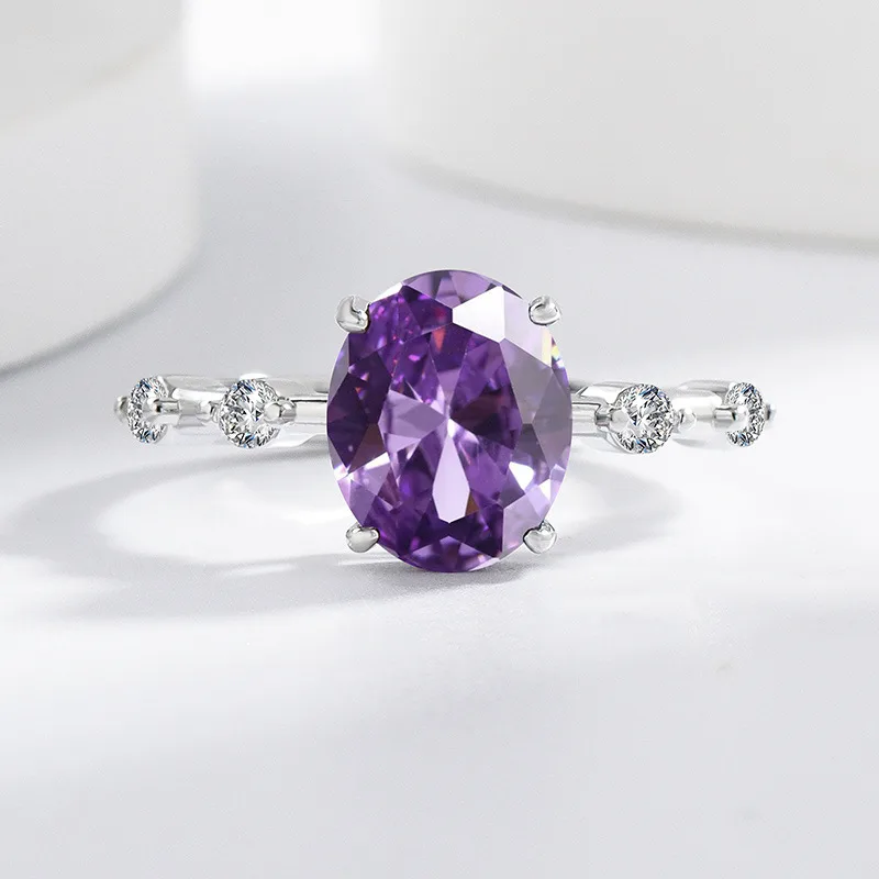 Accessories Brand For Women - Anel Empilhável Geométrico de Prata Esterlina