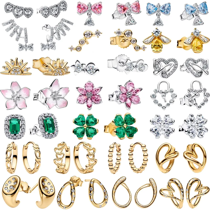 Women'S Accessories Jewelry Sale - Brincos de Prata Esterlina 925 Originais
