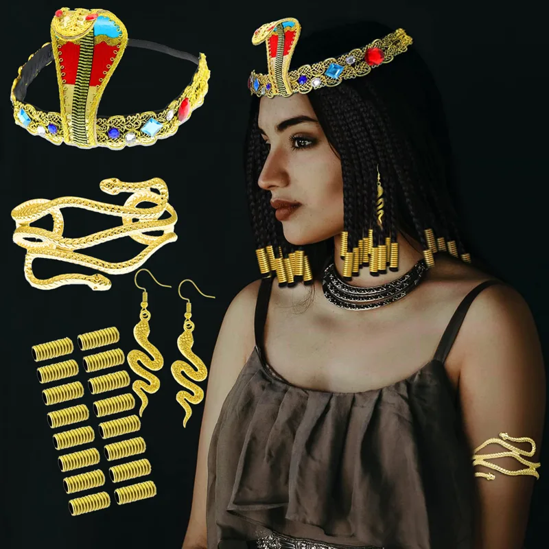 Women'S Egyptian Accessories - Acessórios de fantasia de cleópatra egípcia,