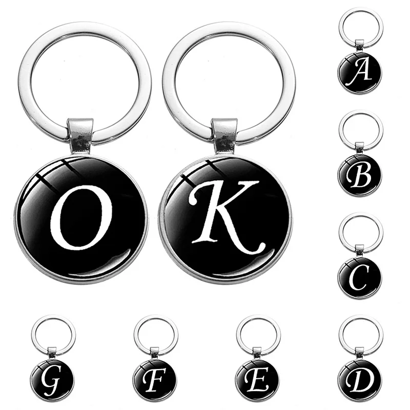 Women Accessories Name In English - A-Z nome inicial chaveiro para mulher