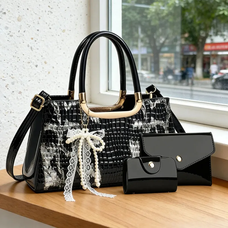 Women Accessories Gift - Conjunto de Bolsas Femininas, Clutch de