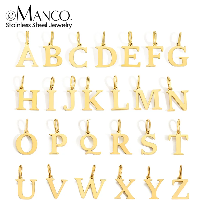 Women Accessories Name In English - EMancoDIY Colar com Letras do Alfabeto