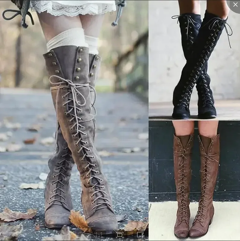 Women Knight Accessories - Traje medieval botas de cavaleiro viking