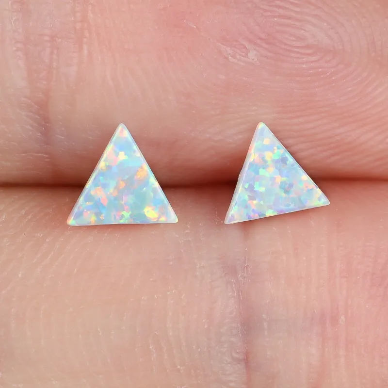 Women'S Accessories Australia - Brincos triangulares planos do tesouro australiano