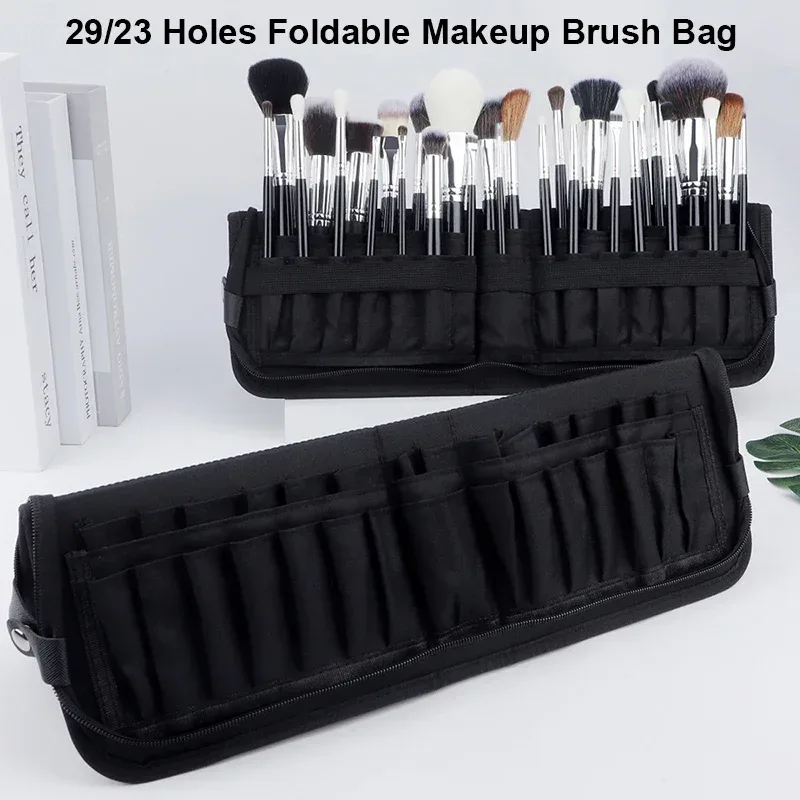 Women Accessories Pouch - Bolsa dobrável para pincéis de maquiagem,