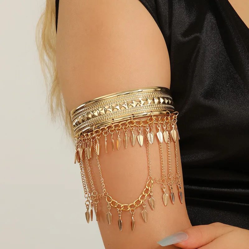 Women'S Egyptian Accessories - Pulseira de Braço Superior com Corrente