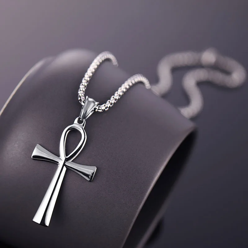 Colar egípcio ankh de aço inox - Women'S Egyptian Accessories avaliação e preço