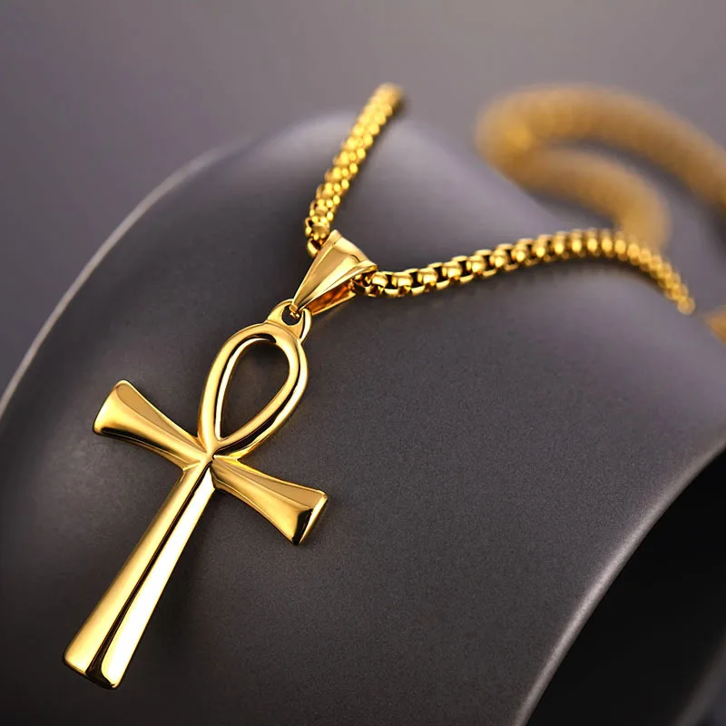 Colar egípcio ankh de aço inox - Women'S Egyptian Accessories avaliação e preço