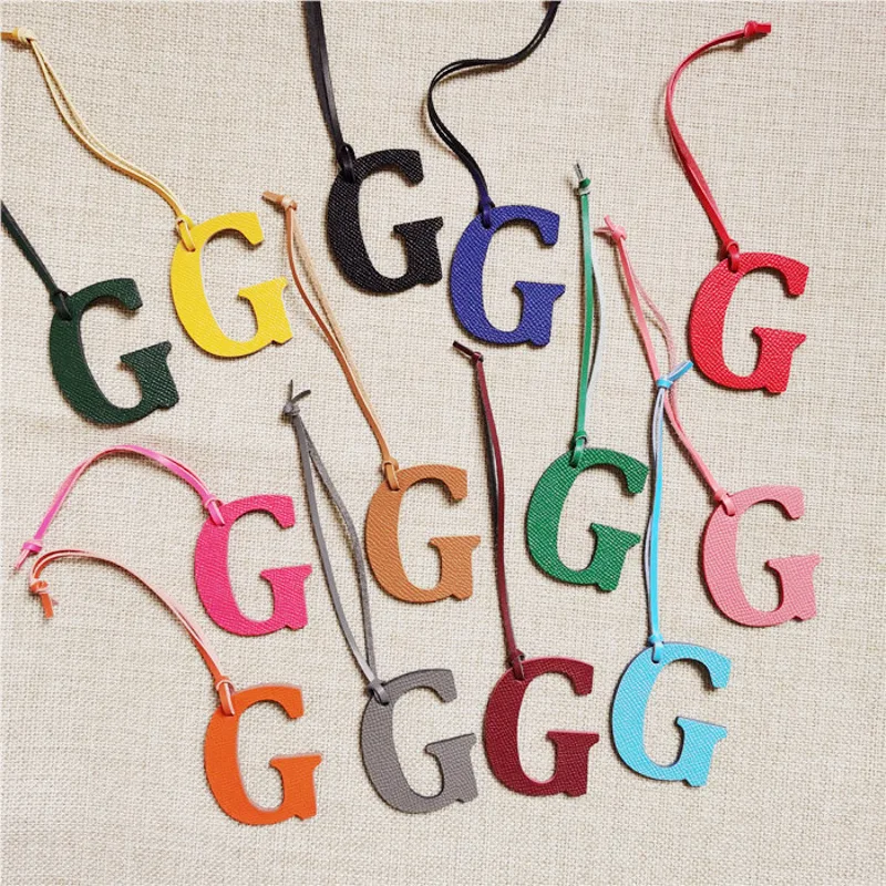 Inglês letra g alfabeto couro  - Women Accessories Name In English avaliação e preço