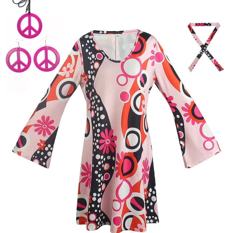 Fantasia Retro de Halloween do - Women'S Accessories In The 60S avaliação e preço