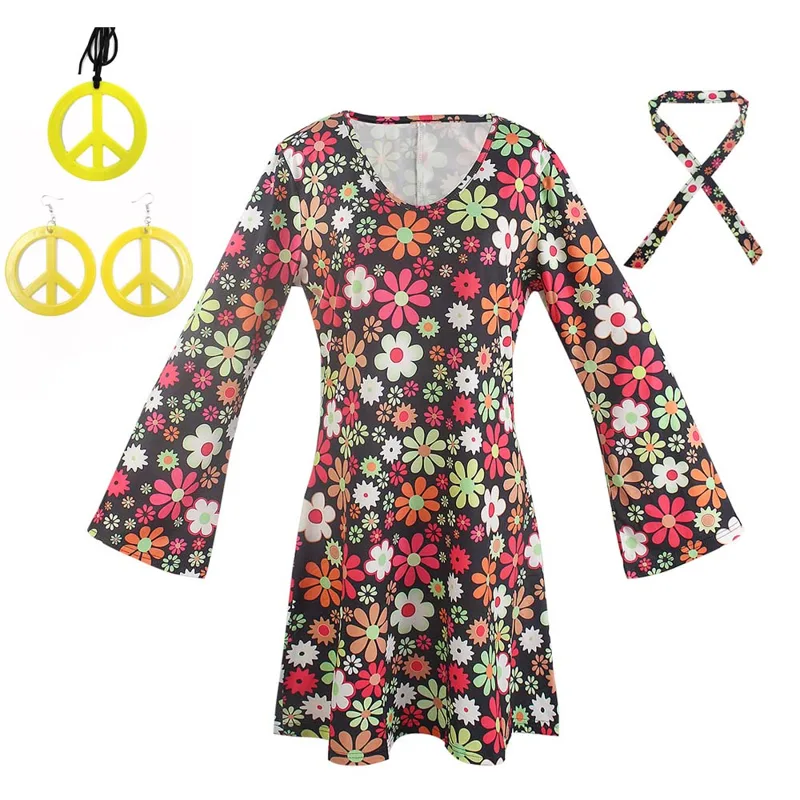 Fantasia Retro de Halloween do - Women'S Accessories In The 60S avaliação e preço