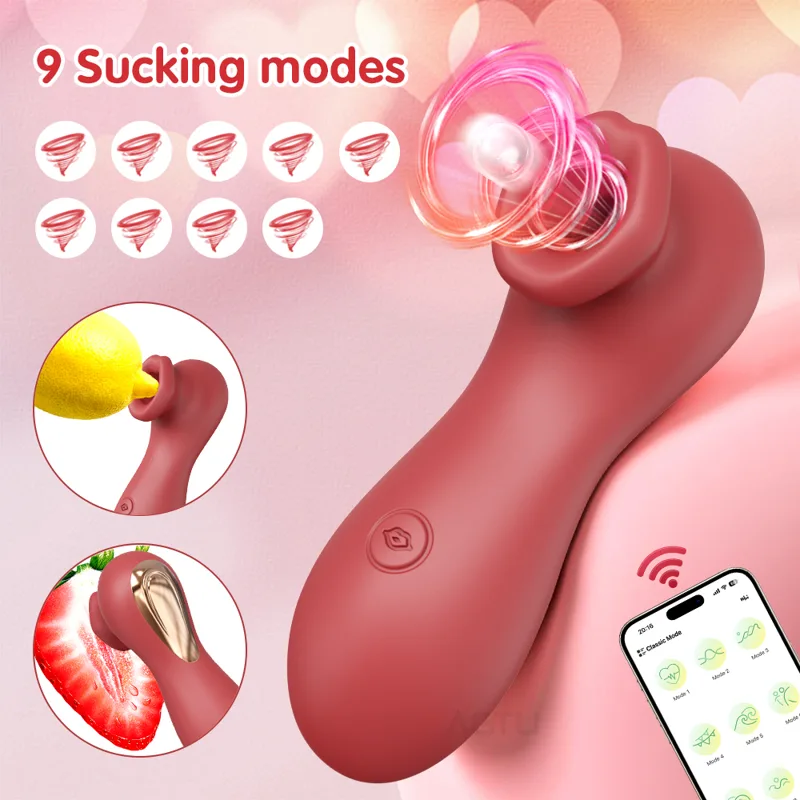 Vibrador Sugador com Controle  - Women Accessories App avaliação e preço