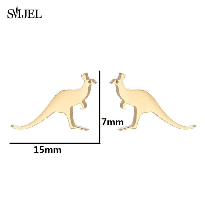 Mini austrália canguru studs b - Women'S Accessories Australia avaliação e preço