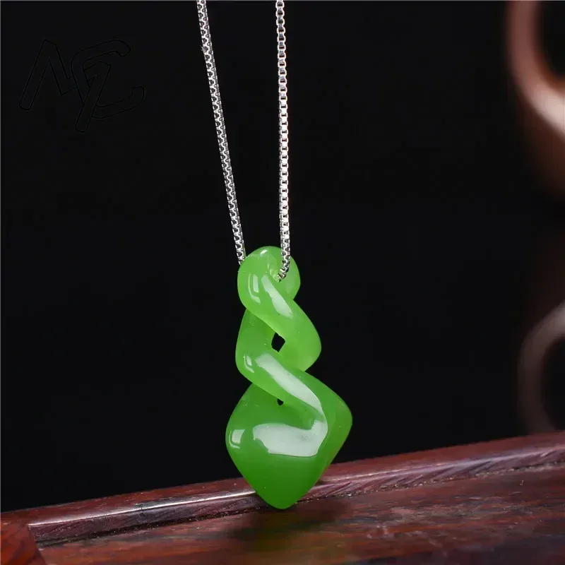 Natural hetian jade cor verde  - Women Accessories For Hand avaliação e preço