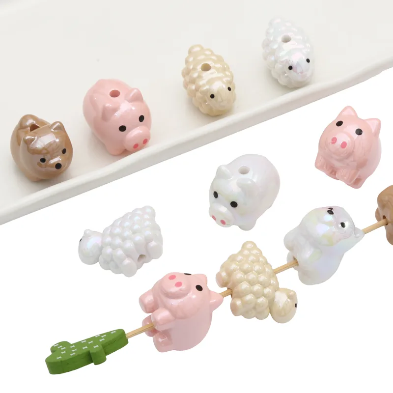 Grânulos de animais acrílicos  - Women Accessories For Hand avaliação e preço