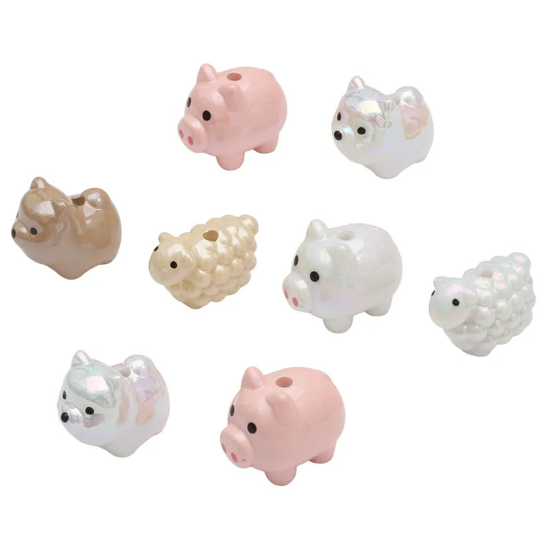 Grânulos de animais acrílicos  - Women Accessories For Hand avaliação e preço