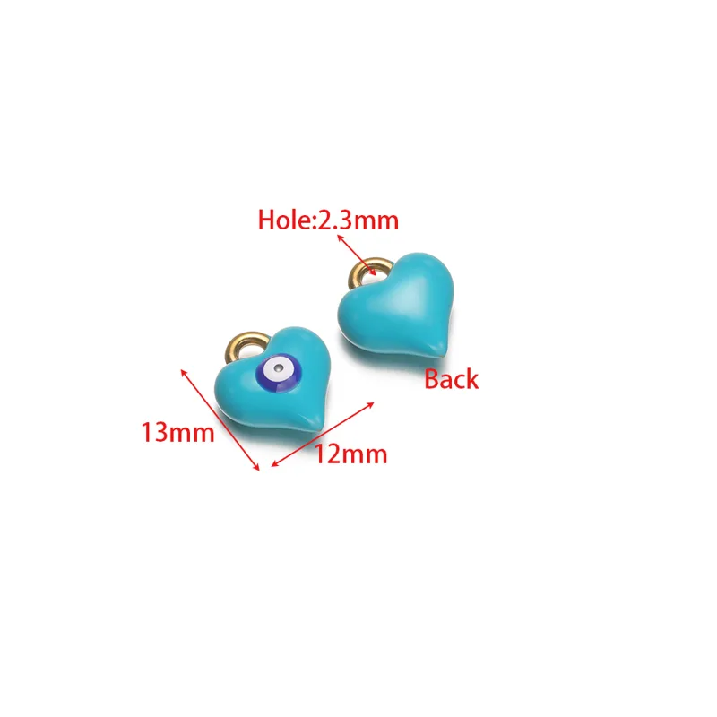 5 Peças de Pingentes de Coraçã - Women Accessories Bracelet avaliação e preço