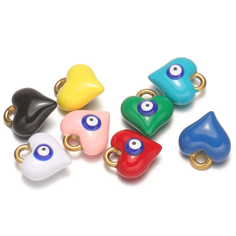 5 Peças de Pingentes de Coraçã - Women Accessories Bracelet avaliação e preço