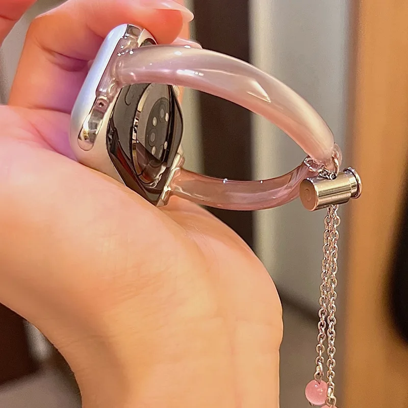 Pulseira olho de gato para app - Resin Bangle Bracelet avaliação e preço