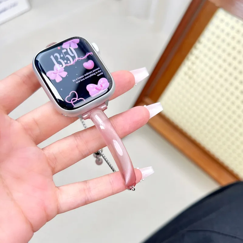 Pulseira olho de gato para app - Resin Bangle Bracelet avaliação e preço