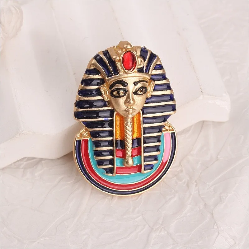 Broche de faraó egípcio banhad - Women'S Egyptian Accessories avaliação e preço
