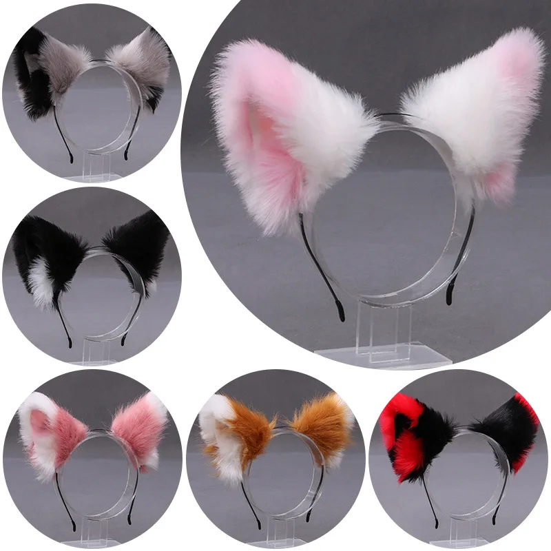 Tiara de Pelúcia Orelhas de Ga - Women Knight Accessories avaliação e preço
