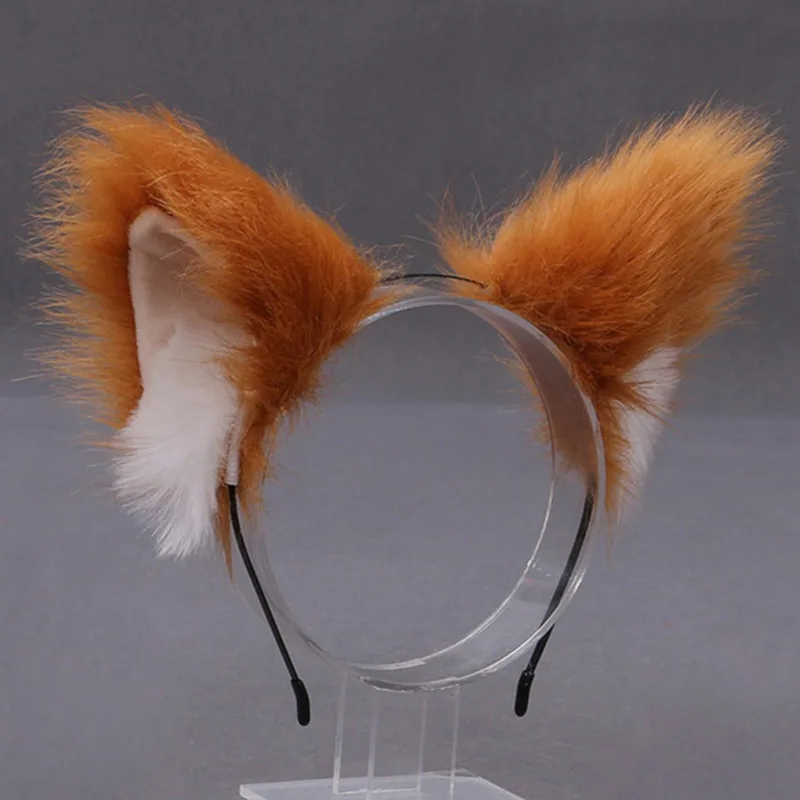Tiara de Pelúcia Orelhas de Ga - Women Knight Accessories avaliação e preço