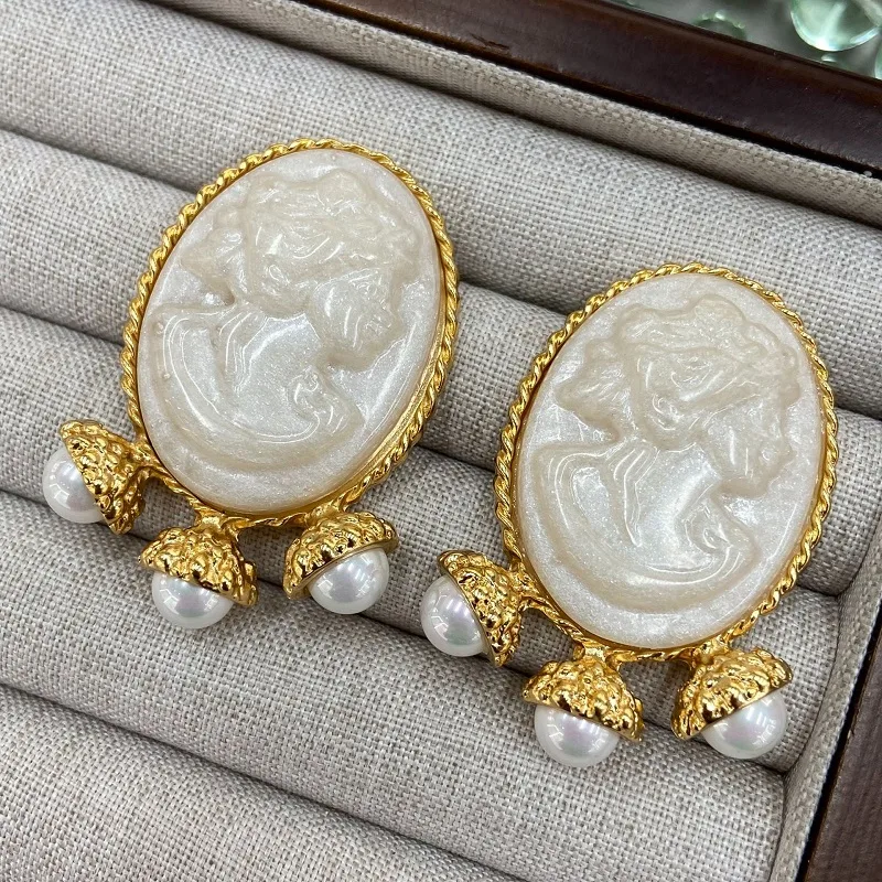Brinco de Pérola com Escultura - Women'S Accessories Jewelry Sale avaliação e preço