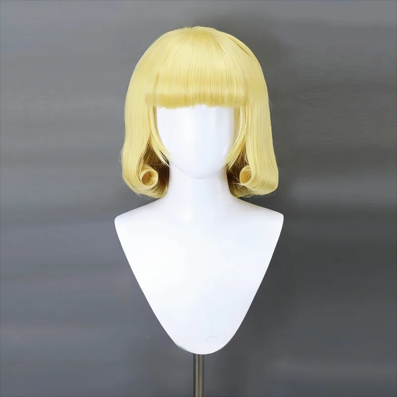 Peruca Cosplay Anime Jujutsu K - Women'S Yellow Accessories avaliação e preço