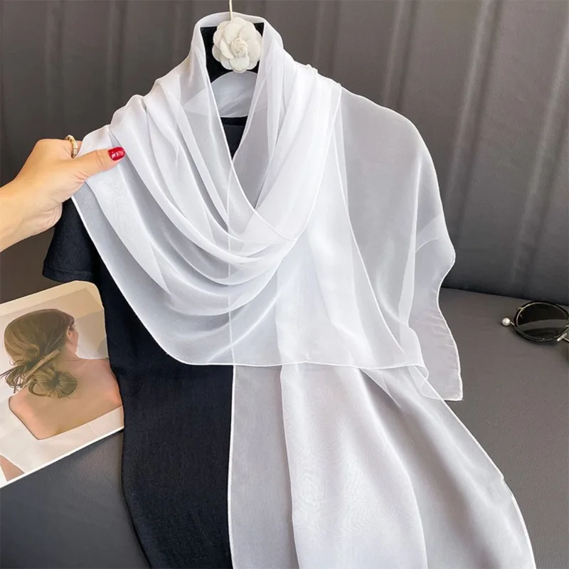 Lenço de chiffon com proteção  - Accessories Brand For Women avaliação e preço