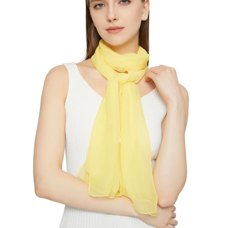 Lenço de chiffon com proteção  - Accessories Brand For Women avaliação e preço