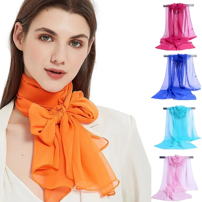Lenço de chiffon com proteção  - Accessories Brand For Women avaliação e preço