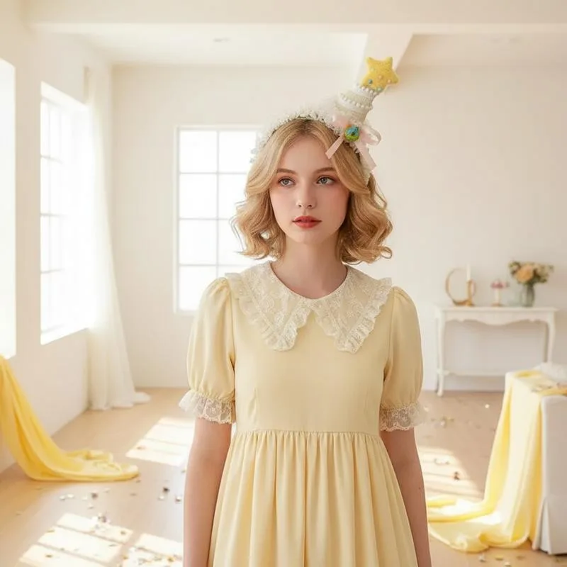 Acessórios de Cabelo Estrela A - Women'S Yellow Accessories avaliação e preço