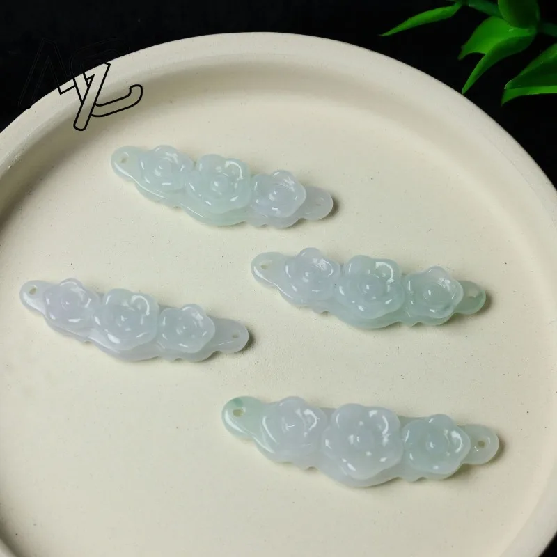 1 peça de Flor de Jadeíta Natu - Women Accessories Gift avaliação e preço