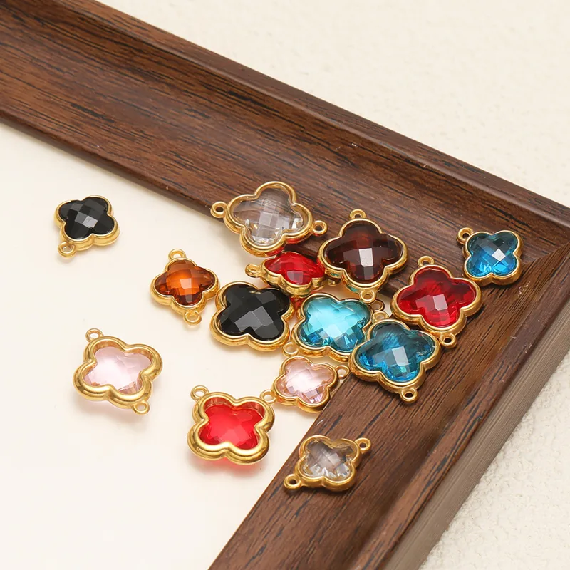 5 Peças de Pingentes de Trevo  - Women Accessories Bracelet avaliação e preço