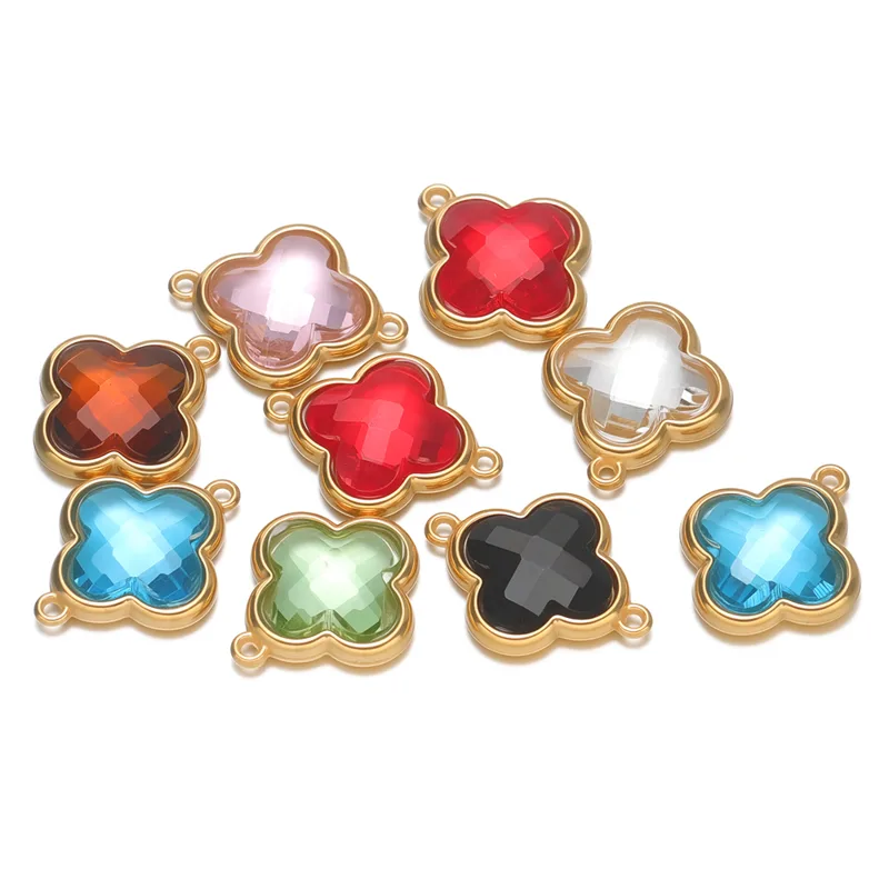 5 Peças de Pingentes de Trevo  - Women Accessories Bracelet avaliação e preço