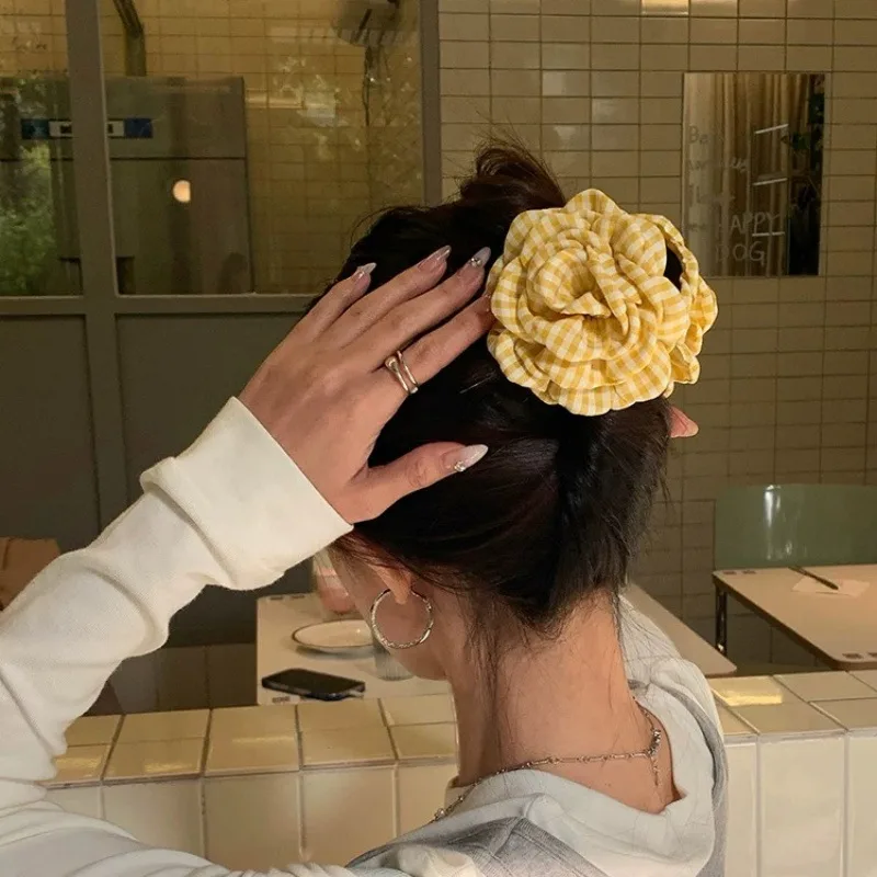 Grampo de garra de cabelo femi - Women'S Yellow Accessories avaliação e preço