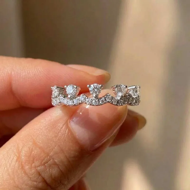 Anel Exquisito de Zircônia em  - Women'S Accessories Jewelry Sale avaliação e preço