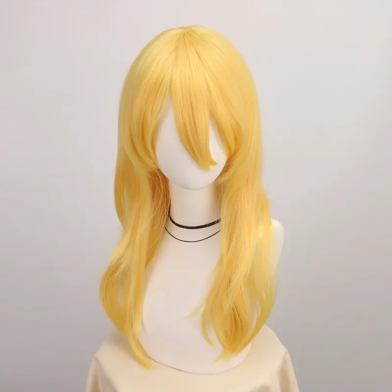 Amarelo longo grande ondulado  - Women'S Yellow Accessories avaliação e preço